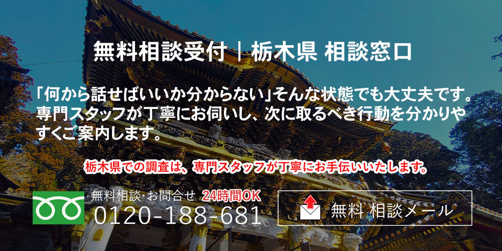 都道府県別調査 栃木県